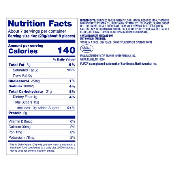 Flipz Chocolate Covered Pretzels, Milk Chocolate, 7.5 oz