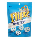 Flipz Chocolate Covered Pretzels, White Fudge, 7.5 oz, thumbnail image