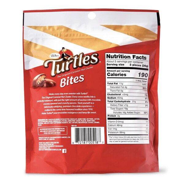 Demet's Turtles the Original Nut Cluster Bites, 6.3 oz