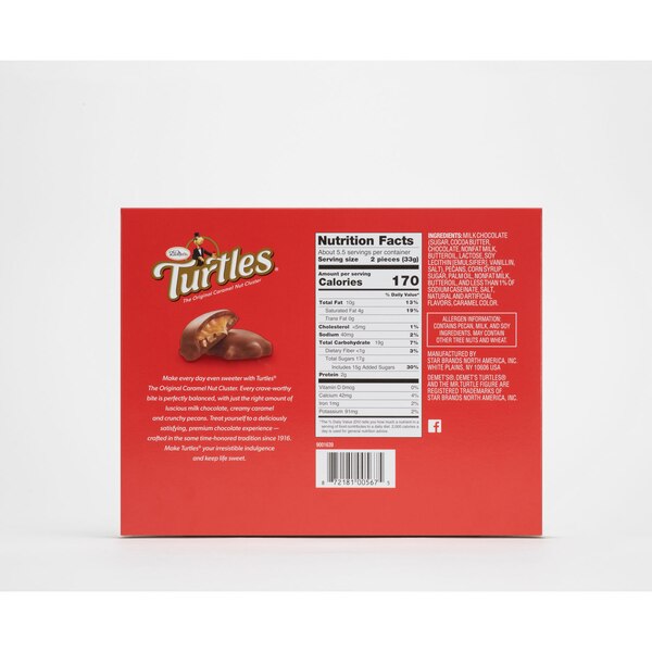 Turtles Original Gift Box, 6.4 oz