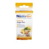 Sea-Band Nausea Relief Relieving Ginger Gum, 24 CT, thumbnail image