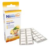 Sea-Band Nausea Relief Relieving Ginger Gum, 24 CT, thumbnail image
