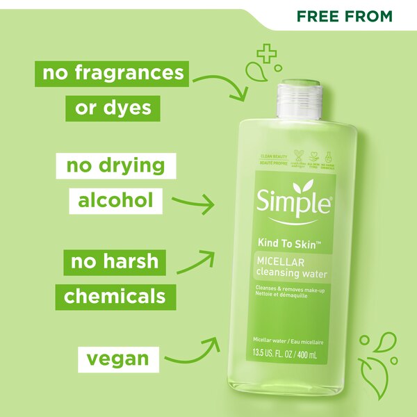 Simple Micellar Cleansing Water