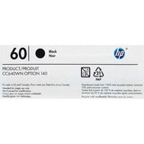 HP 60 Black Ink Cartridge, thumbnail image 5 of 5
