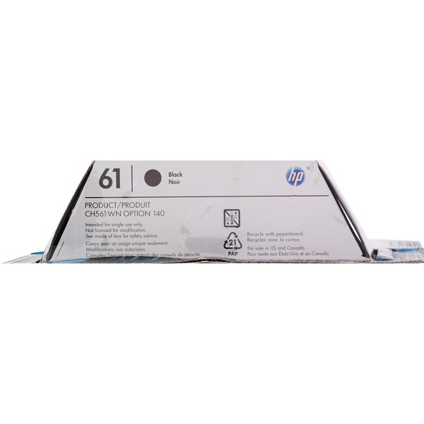 HP 61 Black Color Ink Cartridge