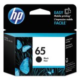 HP 65 Black Ink Cartridge, thumbnail image