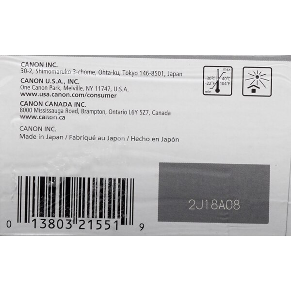 Canon PG-245XL Fine Ink Cartridge, Black