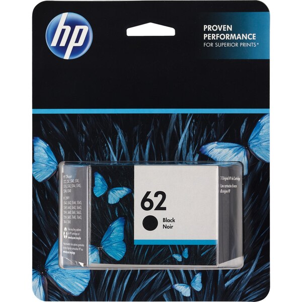 HP 62 Black Color Ink Cartridge