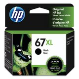 HP 67XL Black Ink Cartridge, thumbnail image