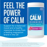 Natural Vitality Calm Magnesium Supplement Gummies, Raspberry-Lemon Flavor, 120 CT, thumbnail image
