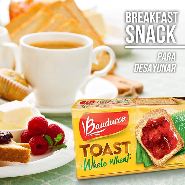 Bauducco Tostada (Toast Slices) Whole Wheat