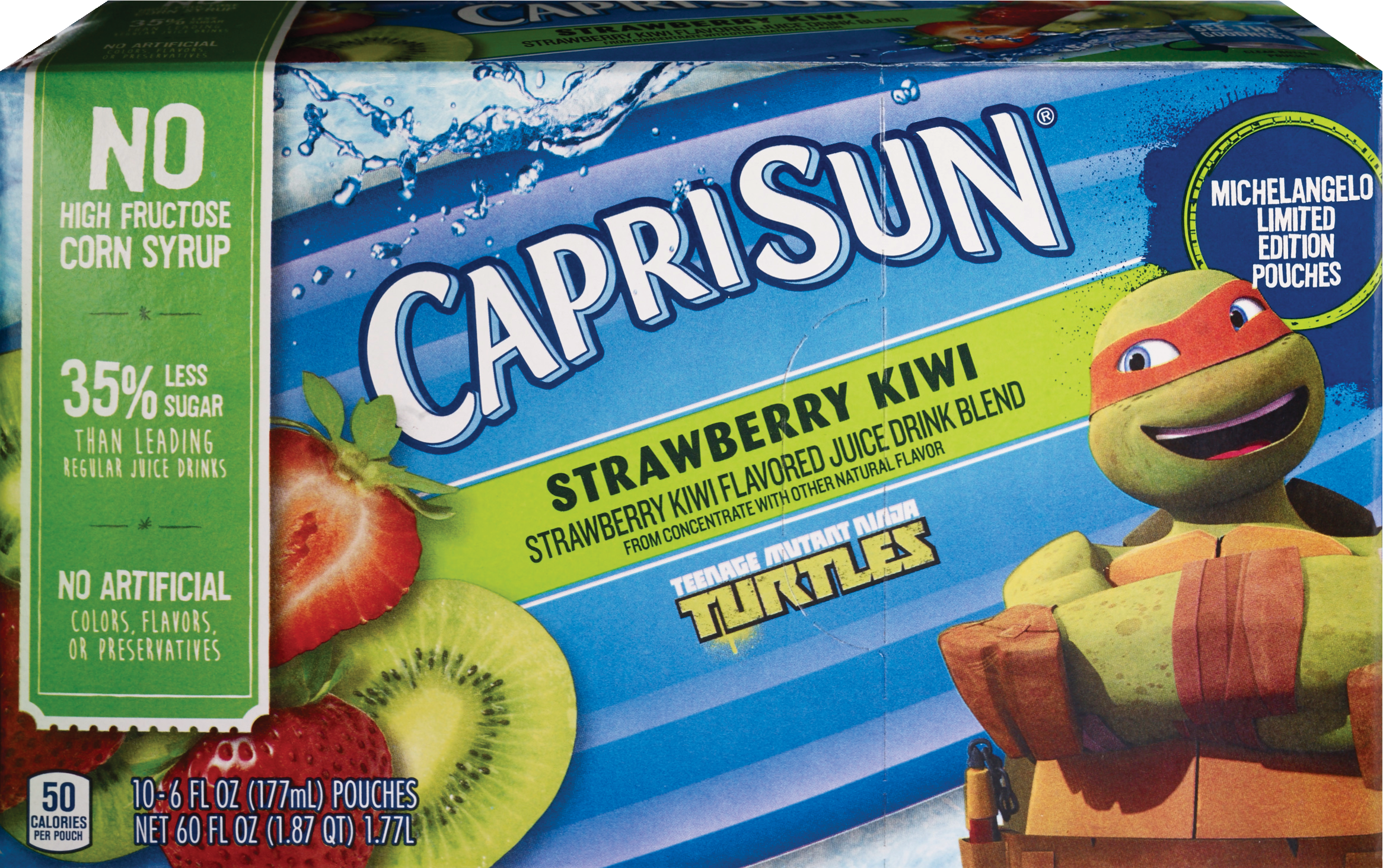 Capri Sun Strawberry Kiwi Juice Drink 10-Pack