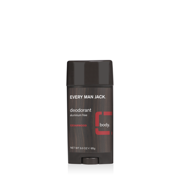 Every Man Jack Aluminum Free Deodorant Stick, Cedarwood, 2.7 OZ