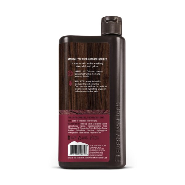 Every Man Jack Body Wash, Crimson Oak