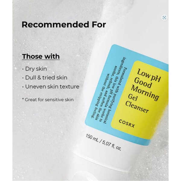 CosRX Low pH Good Morning Gel Cleanser