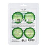 SooAE Hydrating Cucumber Slice Mask, thumbnail image 2 of 3