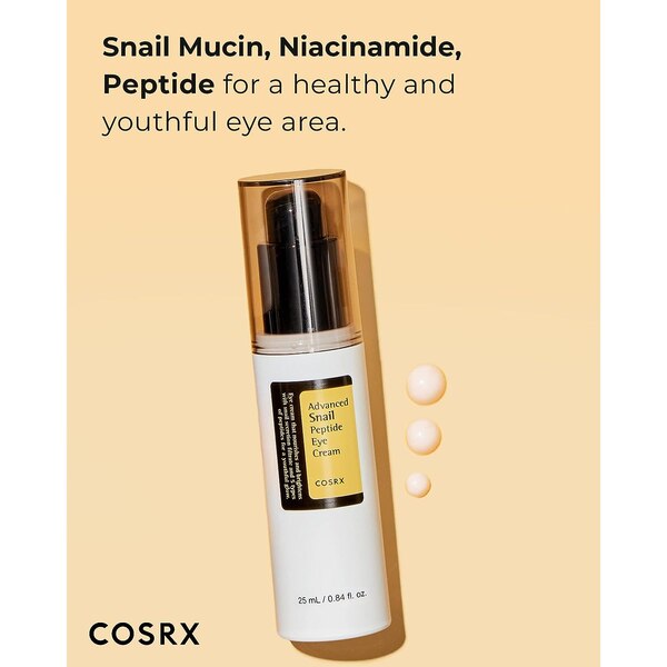 Cosrx Advanced Snail Peptide Eye Cream, 0.85 oz