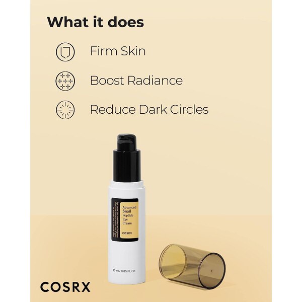 Cosrx Advanced Snail Peptide Eye Cream, 0.85 oz