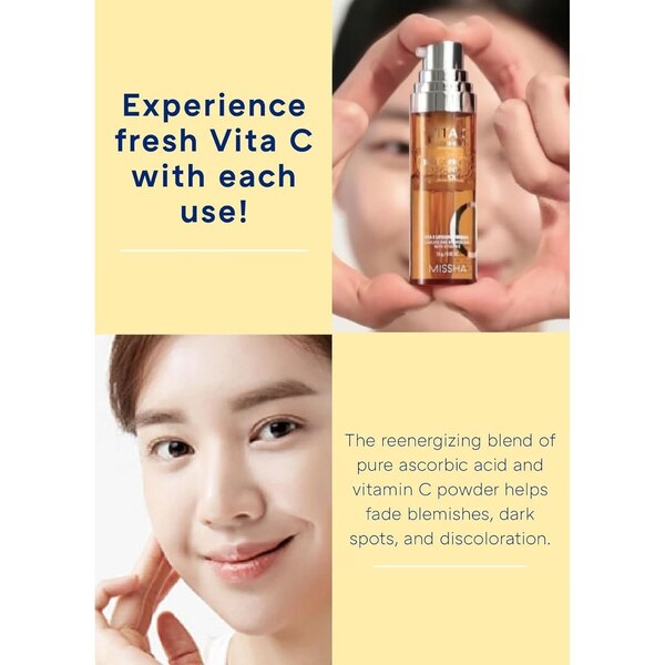 Missha Vita C Plus Spot Correcting Concentrate Ampoule, 0.52 OZ