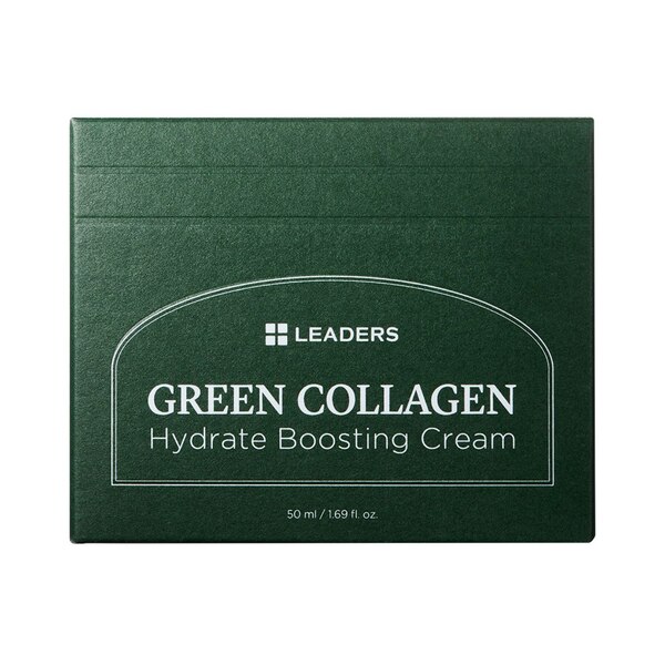 Leaders Green Collagen Hydrate Boosting Cream, 1.69 FL OZ