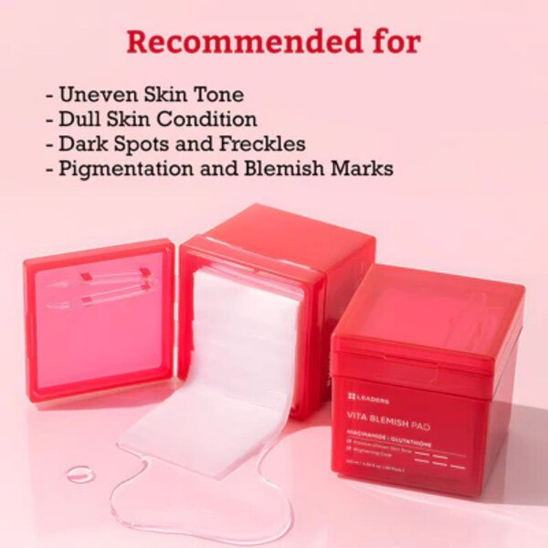 Leaders Vita Blemish Pads, 80 CT