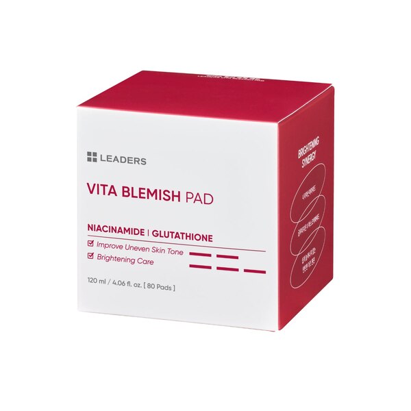 Leaders Vita Blemish Pads, 80 CT