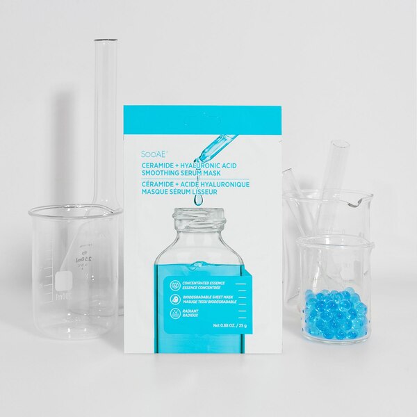 SooAE Ceramide + Hyaluronic Acid Smoothing Serum Mask