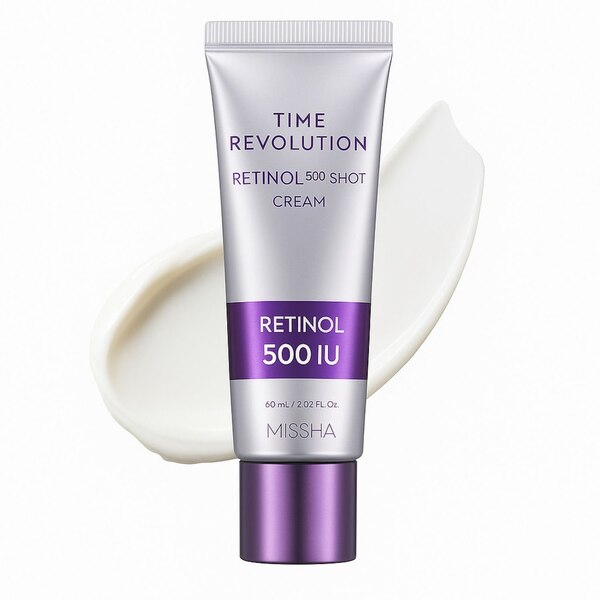 Missha Time Revolution Night Repair Retinol 500 Shot Cream, 2.02 OZ