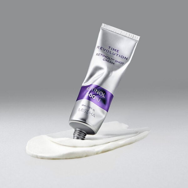 Missha Time Revolution Night Repair Retinol 500 Shot Cream, 2.02 OZ