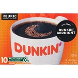 Dunkin' Coffee K-Cups, Dark Roast, 10 ct, 3.52 oz, thumbnail image