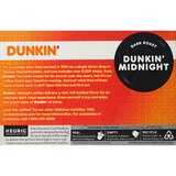 Dunkin' Coffee K-Cups, Dark Roast, 10 ct, 3.52 oz, thumbnail image