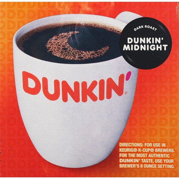 Dunkin' Coffee K-Cups, Dark Roast, 10 ct, 3.52 oz