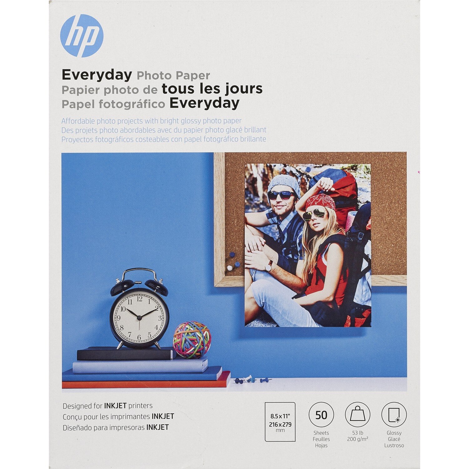Hp Everyday - Papel fotográfico brillante