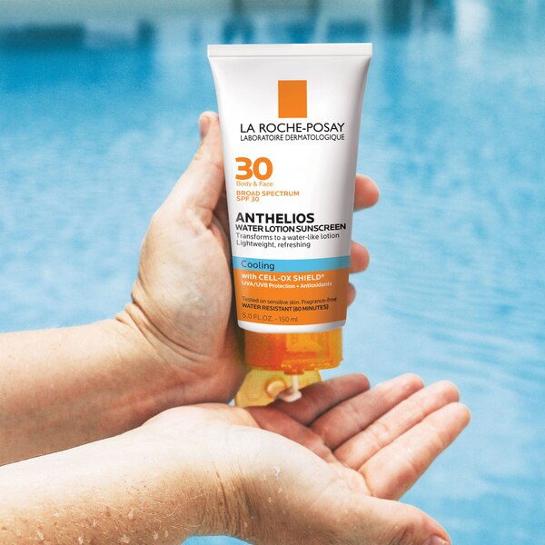 La Roche-Posay Anthelios Cooling Water-Lotion Sunscreen, SPF 30, 5 OZ
