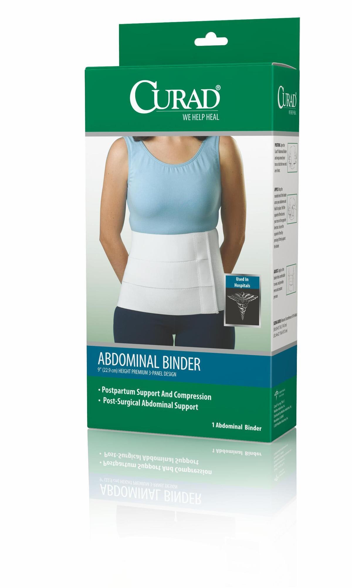 CURAD + Tri-Panel Abdominal Binders