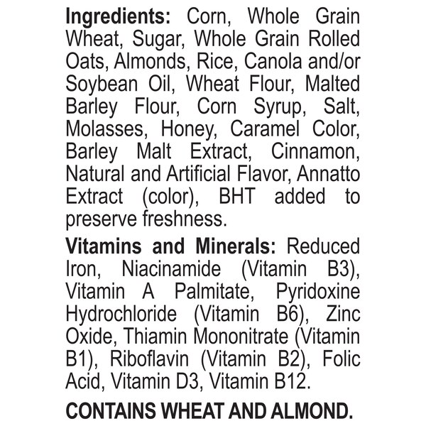 Honey Bunches Oats with Almonds, Large Size, 18 oz