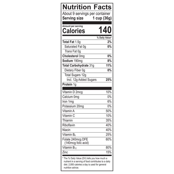 Fruity Pebbles Cereal, 11 oz