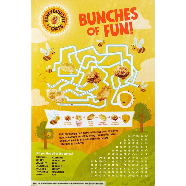 Honey Bunch of Oats Honey Roasted Cereal, 14.5 oz