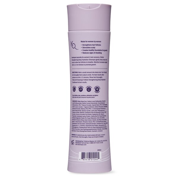 Keranique Rejuvenate Deep Hydration Follicle Strengthening Shampoo, 8 OZ