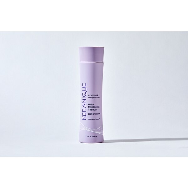 Keranique Rejuvenate Deep Hydration Follicle Strengthening Shampoo, 8 OZ