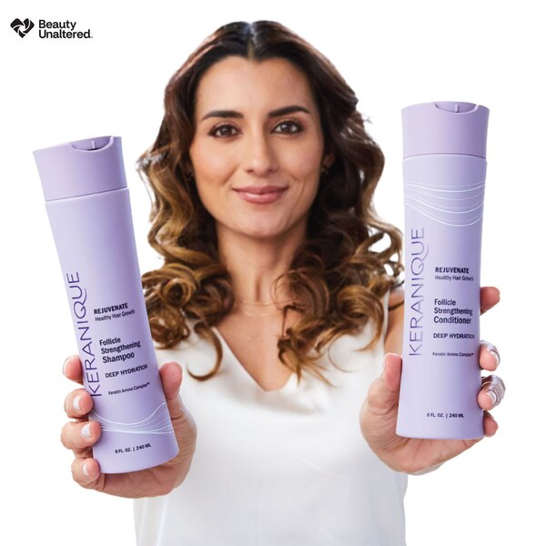 Keranique Rejuvenate Deep Hydration Follicle Strengthening Conditioner, 8 OZ