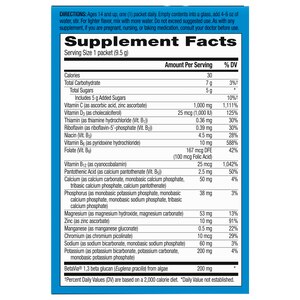 Emergenc-C Immune +Plus Vitamin D Drink Mix, Super Orange, 10 CT