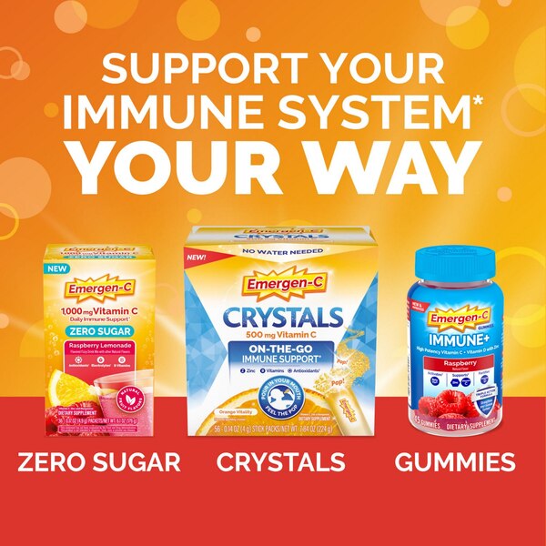 Emergen-C Elderberry Gummies Immune Support, 36 CT