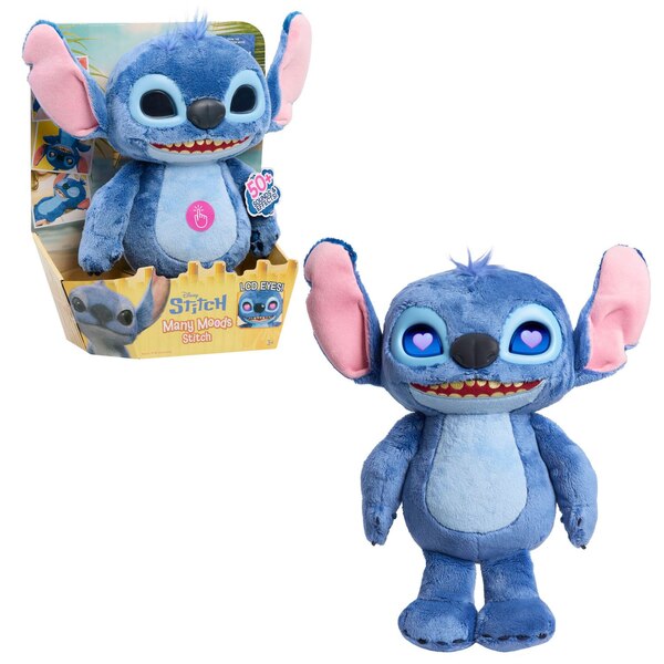 Disney Stitch Many Moods of Stitch Plush, 14 in