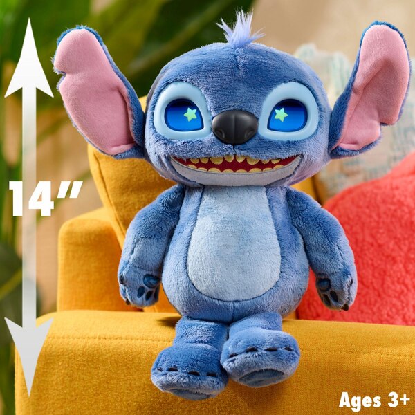 Disney Stitch Many Moods of Stitch Plush, 14 in