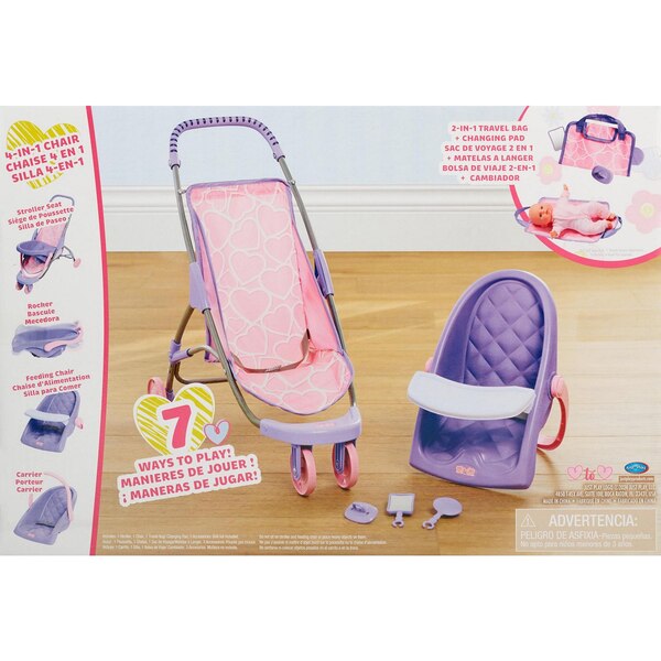 Heart to Heart 6-Piece Deluxe Doll Accessory Set (Doll Sold Separately)