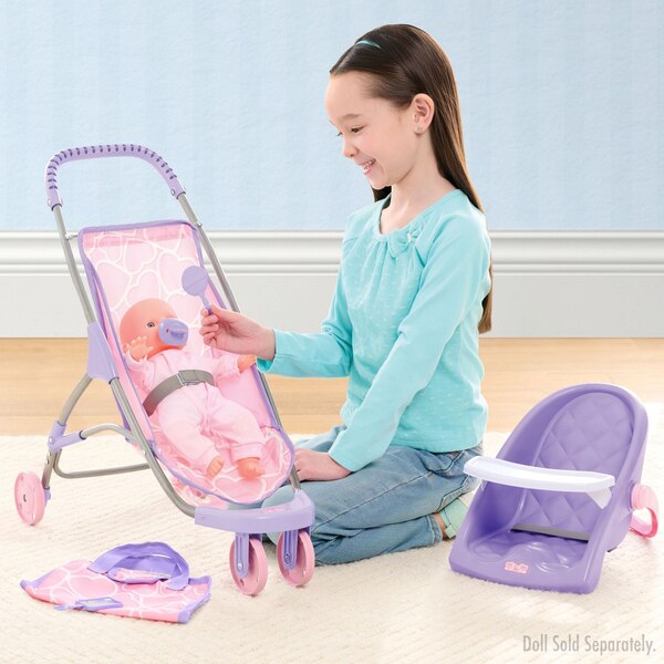 Heart to Heart 6-Piece Deluxe Doll Accessory Set (Doll Sold Separately)