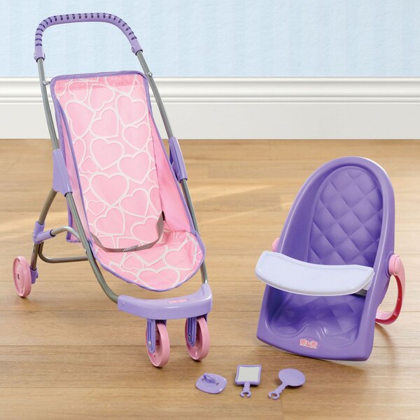 Heart to Heart 6-Piece Deluxe Doll Accessory Set (Doll Sold Separately)