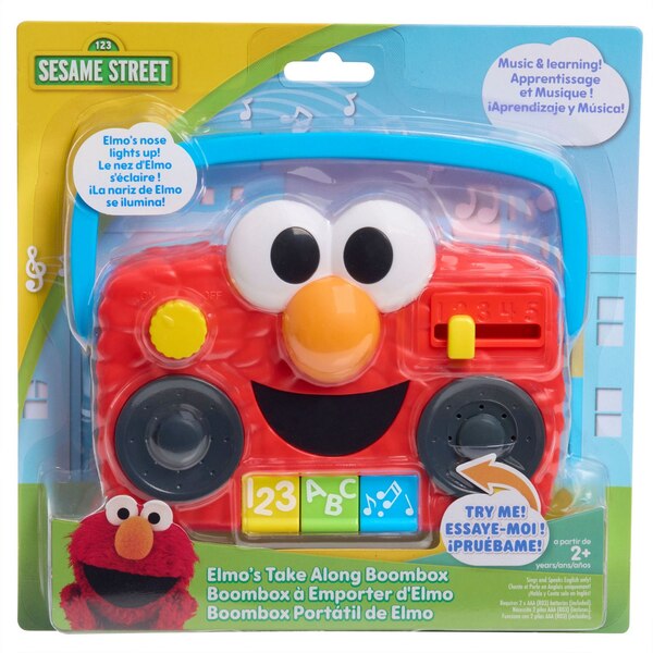 Sesame Street Elmo's Take Along Boombox