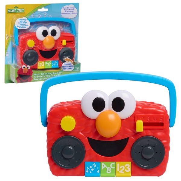 Sesame Street Elmo's Take Along Boombox